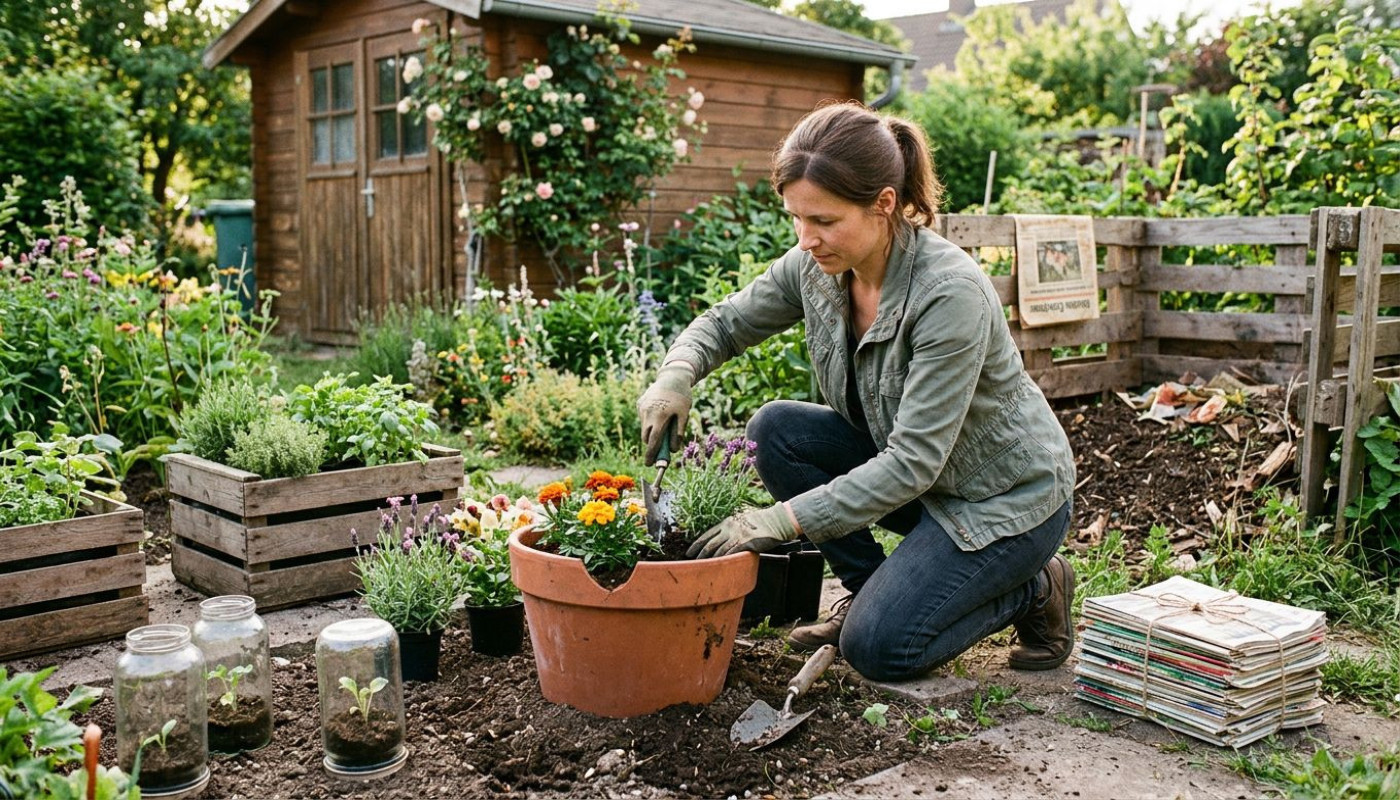 Ökonomie - Müll im garten – warum wegwerfen nicht immer die beste idee ist