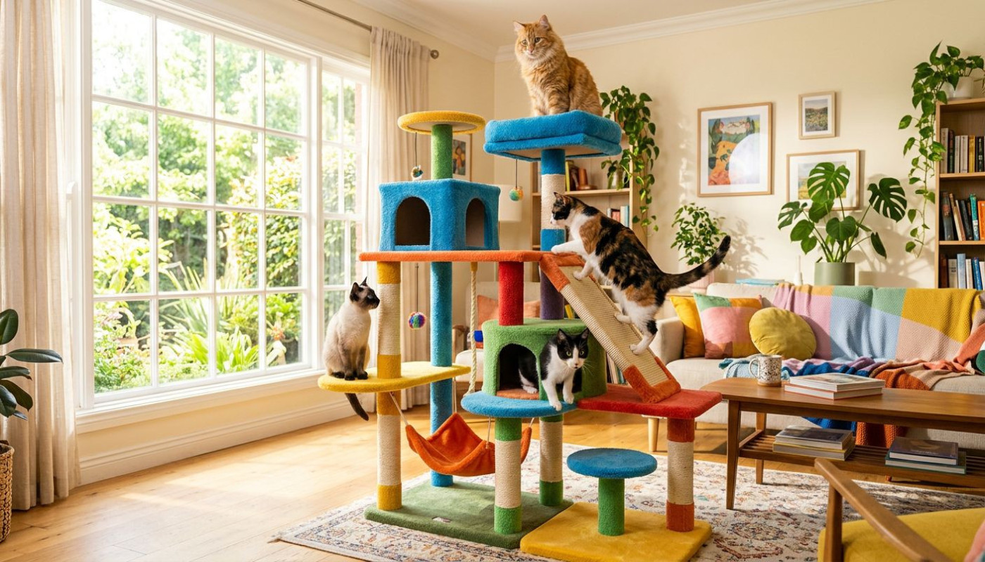 Wie wählt man den idealen Kratzbaum für unterschiedliche Katzencharaktere?